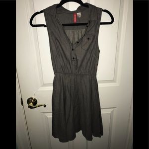 Gray mini sundress from H&M.
